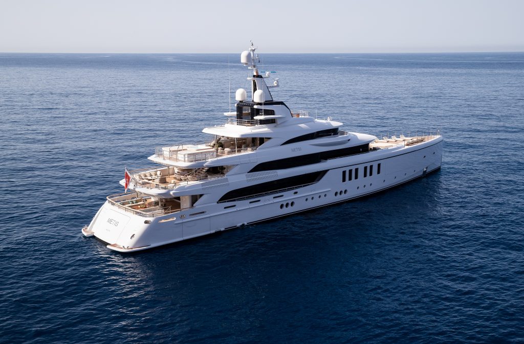 Benetti “Metis” vince ai World Superyacht Awards per la categoria “Yacht dislocanti tra 1.000 e 1.499 GT”