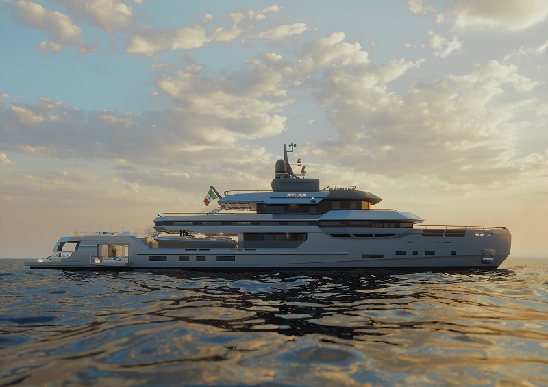 Atlas, il nuovo progetto di Ares Yachts per esplorare il mondo con stile